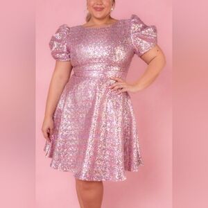 Ivy City Co Bejeweled Dress